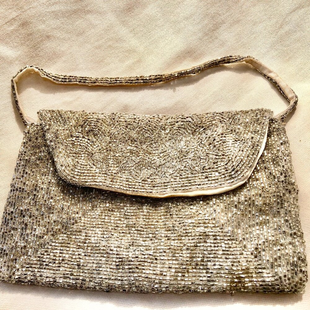 Vintage beaded handbag